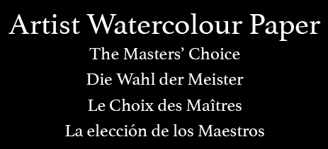 The Masters Choice by Baohong Watercolor Paper Block - 20 Sheets 5.12 x 14.96 - 140 lb Cold Press 