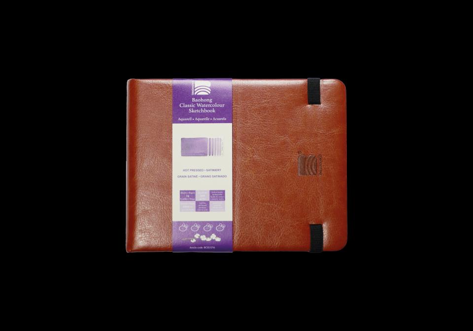 Baohong Classic Sketchbook 12x16CM Hot-Pressed