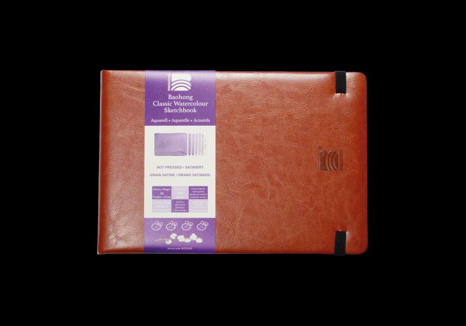 Baohong Classic Sketchbook 16x24CM Hot-Pressed